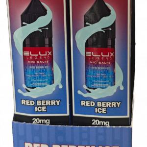 [BOX OF 10] *NEW* RED BERRY ICE 20mg